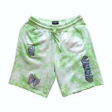 Cargar imagen en el visor de la galería, Think Factory Sweatshorts (Mint Cloud Wash)
