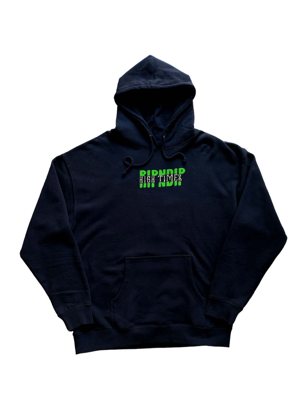 Black hoodie with green writing sale