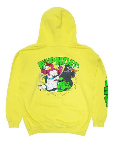 TEENAGE MUTANT HOODIE YELLOW